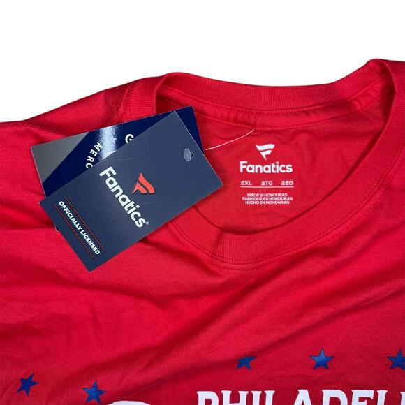NWT Fanatics Philadelphia Phillies Tee Size 2XL - Picture 3 of 4